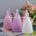 factory direct sell pink color medical menstrual cup for women